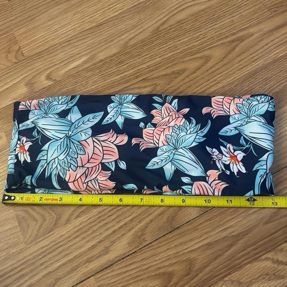 ZAFUL Floral Strapless Bikini Top Size Medium - Picture 3 of 5